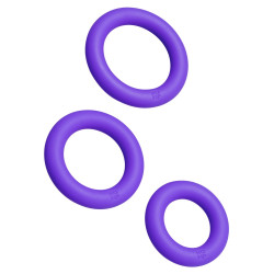 ROMP by WOW TECH Lot de 3 Cockrings Remix Trio Violet